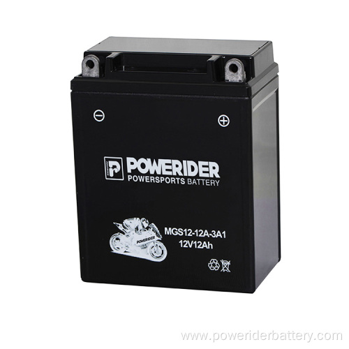 12v 12ah YB12AL-A harley series motorcycle starter battery